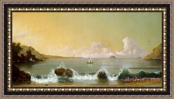 Martin Johnson Heade Rio De Janeiro Bay Framed Painting
