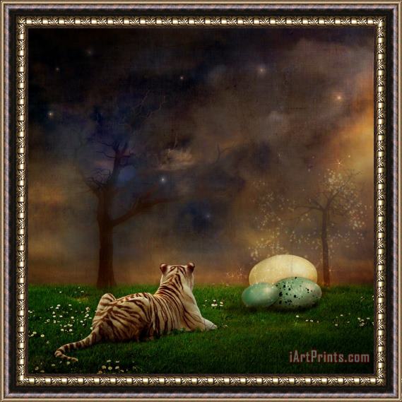 Martine Roch The magical of life Framed Print