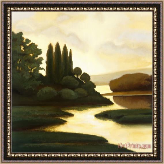 Mary Calkins Serenity II Framed Painting
