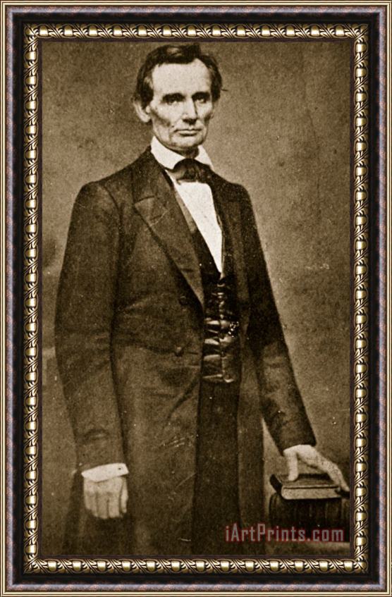 Mathew Brady Abraham Lincoln Framed Print