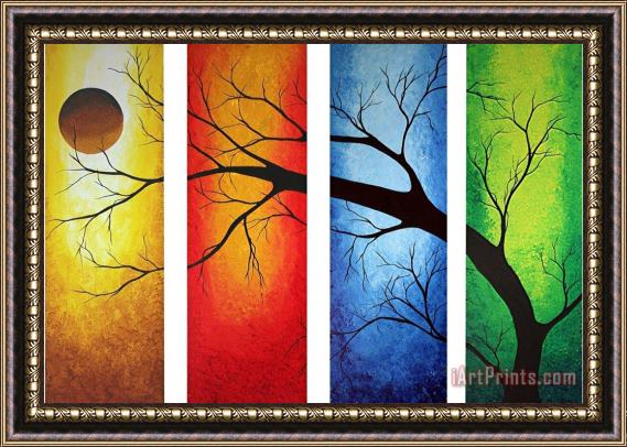 Megan Aroon Duncanson In Living Color Framed Painting