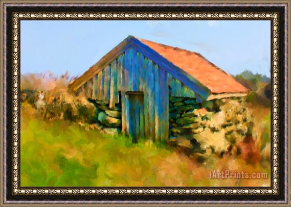 Michael Greenaway The Shack Framed Painting