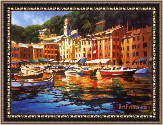 Michael O'toole Portofino Colors Framed Print