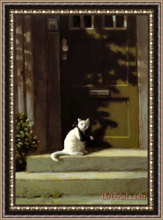 Michael Sowa The Broken Paw Framed Painting