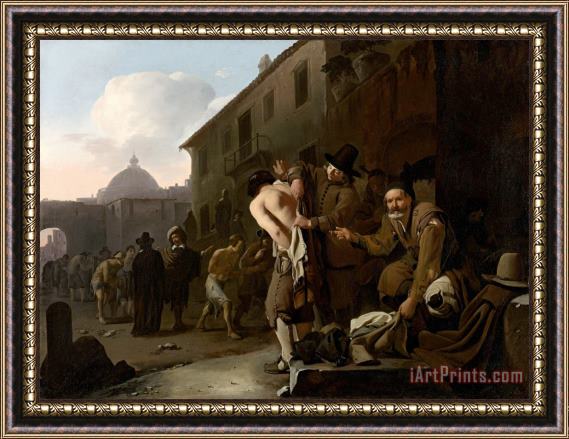 Michael Sweerts Clothing The Naked Framed Painting