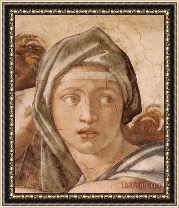 Michelangelo Buonarroti Delphic Sibyl Framed Print
