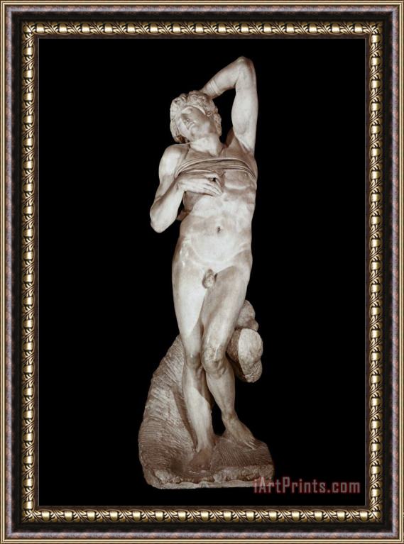 Michelangelo Buonarroti Michelangelo Dying Slave Framed Print