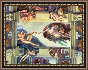 Sistine Chapel Ceiling 1508 12 The Creation Of Eve 1510 Post