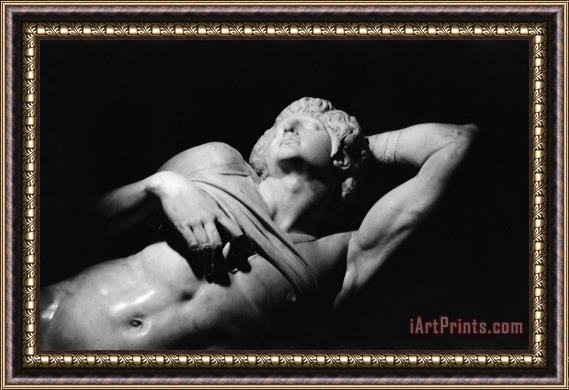 Michelangelo Buonarroti The Dying Slave Framed Print