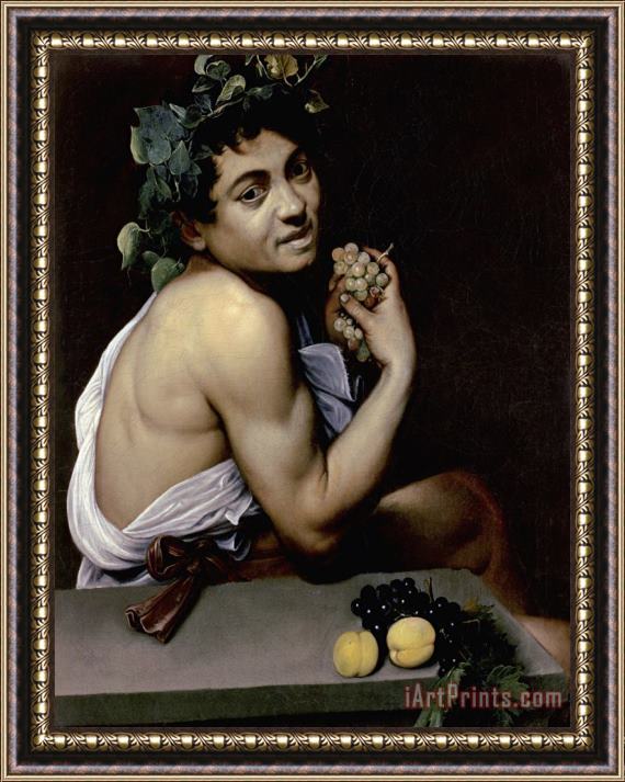 Michelangelo Merisi da Caravaggio The Sick Bacchus Framed Print