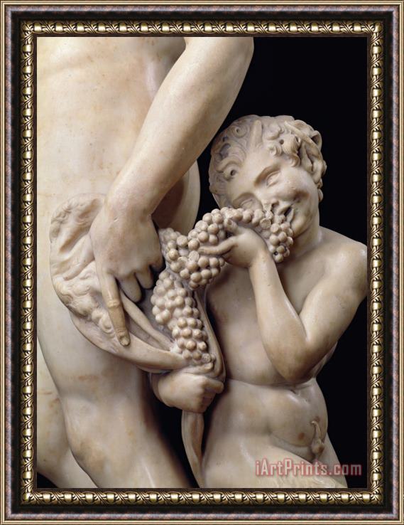 Michelangelo The Drunkenness of Bacchus Framed Print
