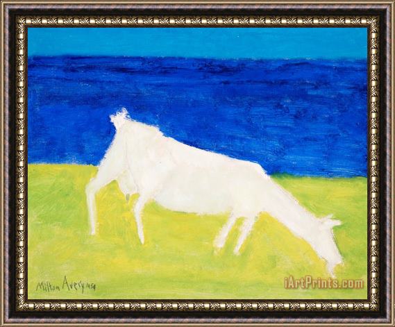 Milton Avery Goat, 1959 Framed Painting