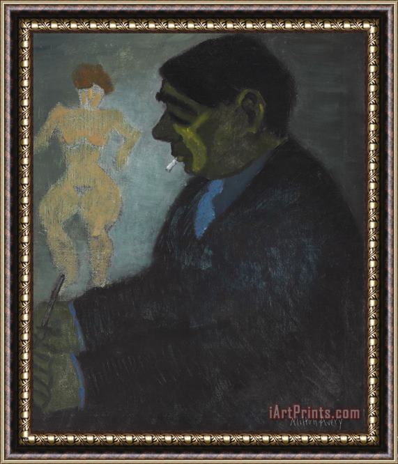 Milton Avery Portrait of George Constant Framed Print