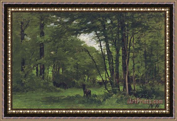 Nathaniel Hone Forest of Fontainebleau Framed Print