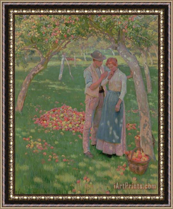 Nelly Erichsen The Orchard Framed Painting