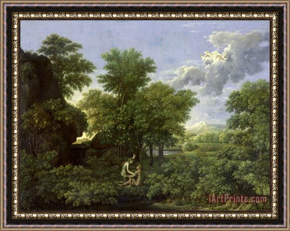 Nicolas Poussin The Garden of Eden Framed Print
