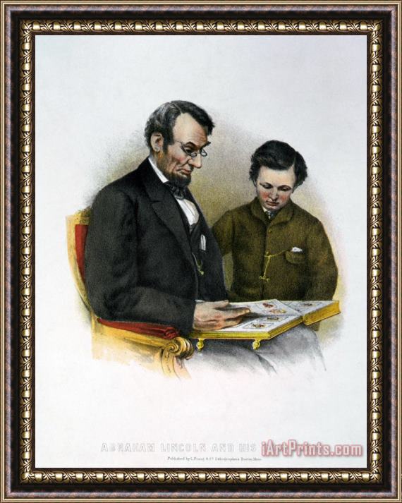 Others Abraham Lincoln Framed Painting
