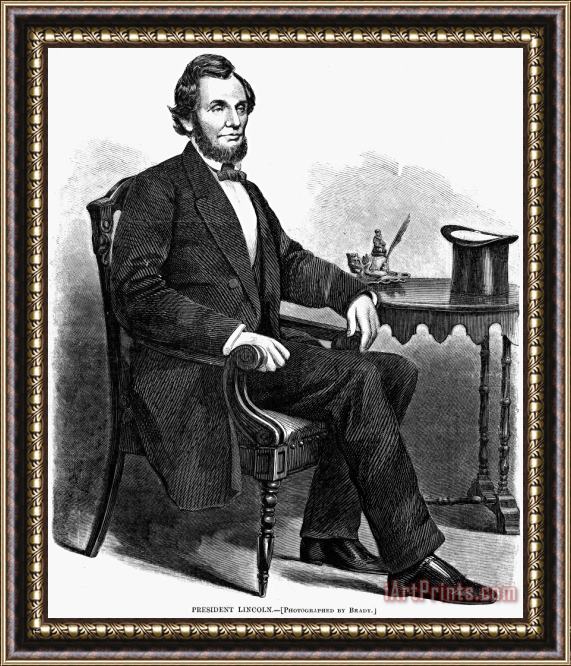 Others Abraham Lincoln Framed Painting