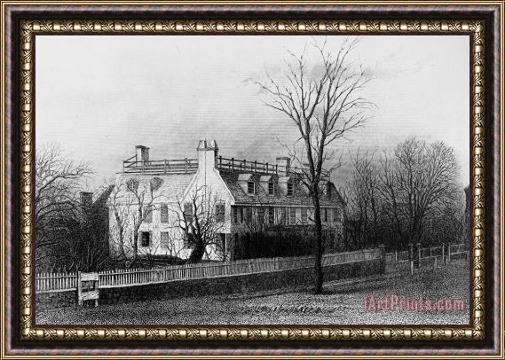 Others Adams: Residence Framed Print