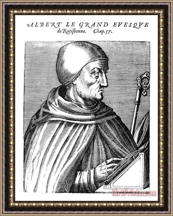 Others ALBERTUS MAGNUS (d.1280) Framed Print