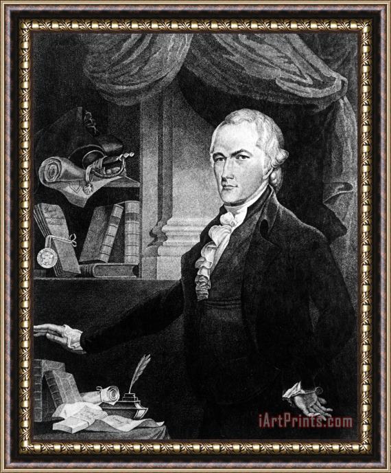 Others Alexander Hamilton Framed Painting