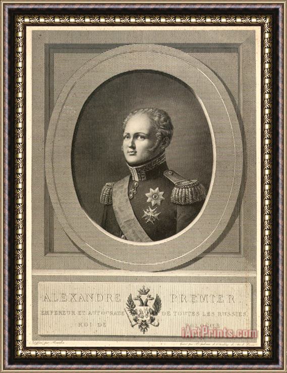 Others Alexander I (1777-1825) Framed Print