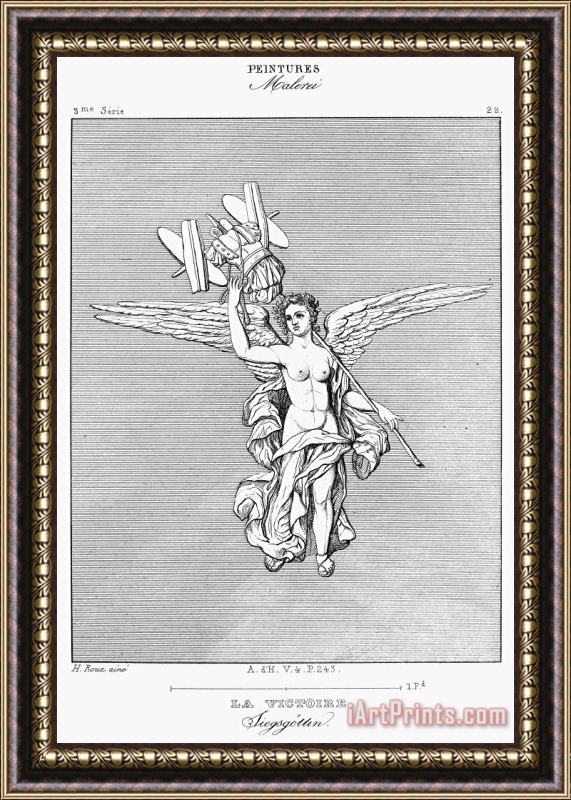 Others Allegory: Victory Framed Painting