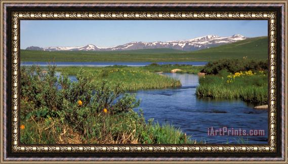 Others Altay. Lakes - Dzhulukul Framed Print