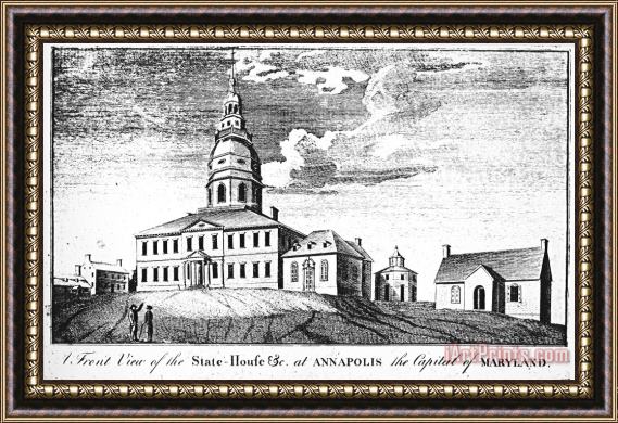 Others Annapolis, Maryland, 1786 Framed Print