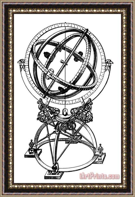 Others Armillary Sphere Framed Print
