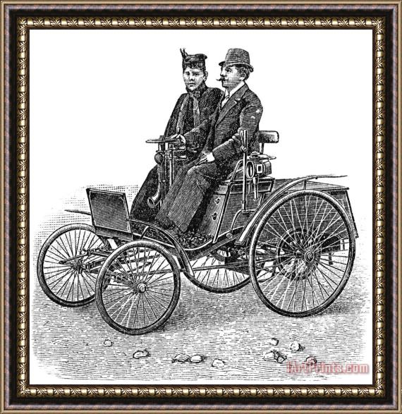 Others Automobile: Benz Framed Print