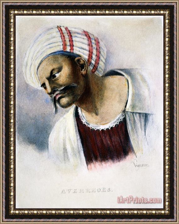 Others Averroes (1126-1198) Framed Painting