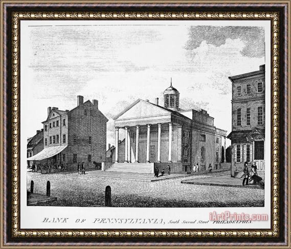 Others Bank Of Pennsylvania, 1800 Framed Print