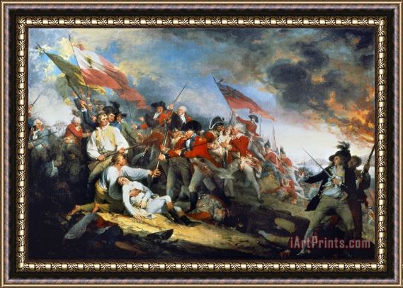 Others Battle Of Bunker Hill, 1775 Framed Painting