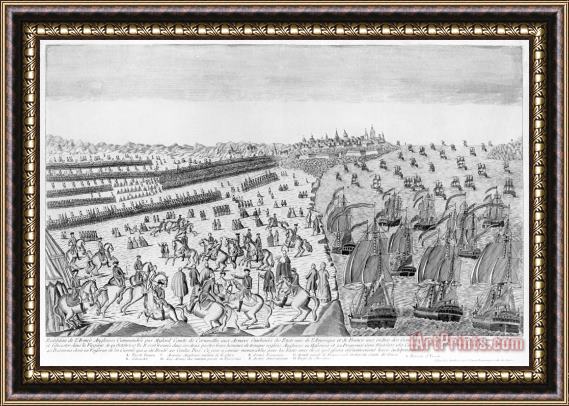 Others Battle Of Yorktown, 1781 Framed Painting