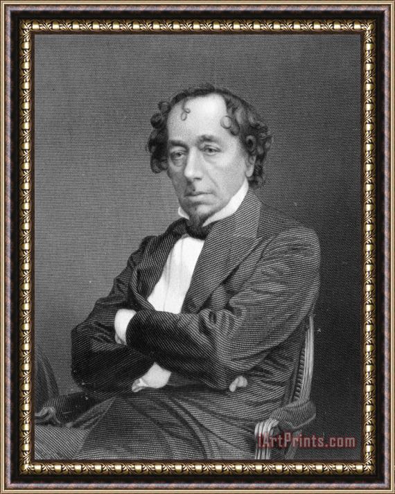 Others Benjamin Disraeli Framed Painting