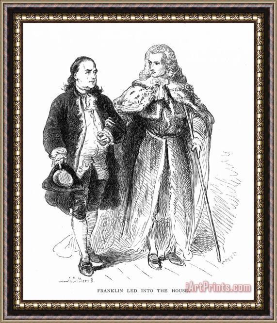 Others Benjamin Franklin (1706-1790) Framed Print