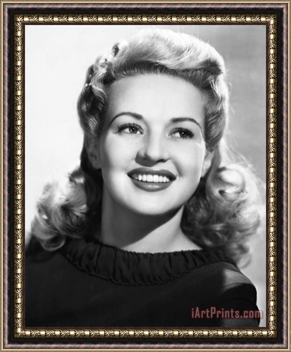Others Betty Grable (1916-1973) Framed Print