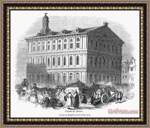 Others Boston: Faneuil Hall Framed Print