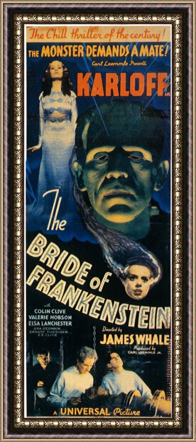 Others Bride Of Frankenstein 1935 Framed Painting