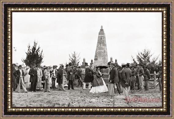 Others Bull Run Monument, 1865 Framed Painting
