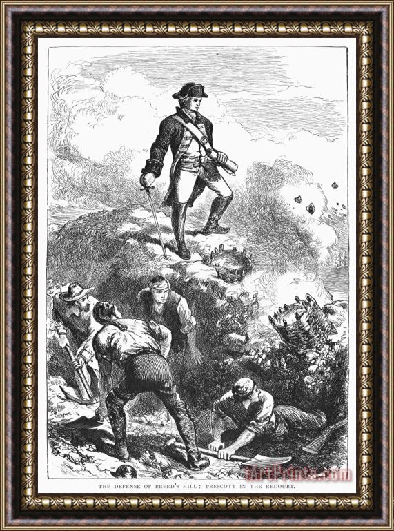Others Bunker Hill, 1775 Framed Print