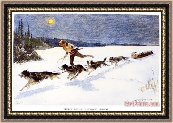 Others Canada: Fur Trade, 1892 Framed Painting