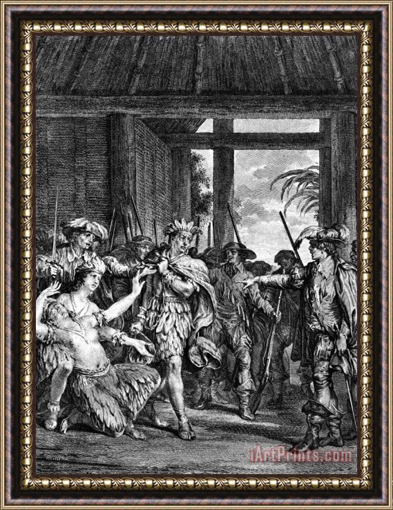 Others Capture Of Atahualpa, 1532 Framed Painting