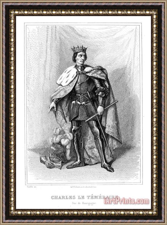 Others Charles The Bold (1433-1477) Framed Print
