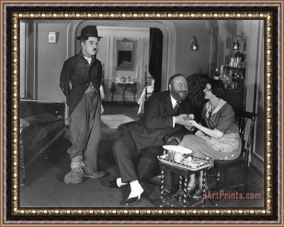 Others Charlie Chaplin Framed Painting