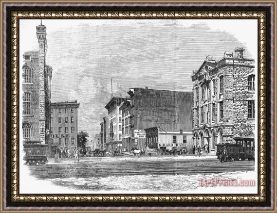 Others Chicago, Illinois, 1863 Framed Print