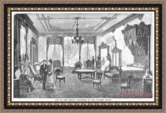 Others Chicago: Palmer House Framed Print