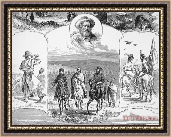 Others Chief Joseph (1840-1904) Framed Print