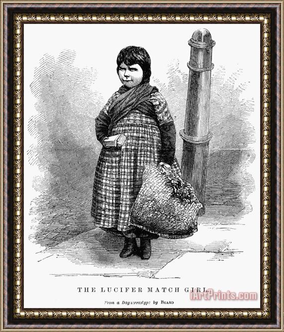 Others Child Labor, 1861 Framed Print